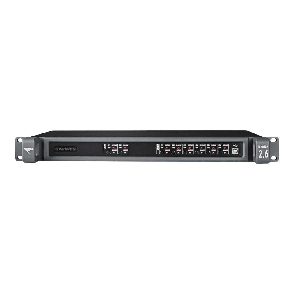 D MATCH2.6 Digital processor